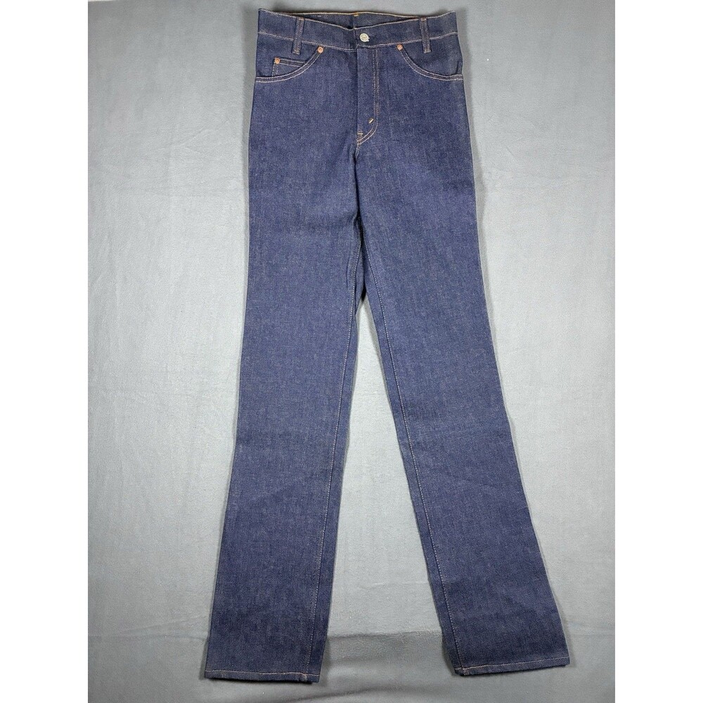 Vintage NWT Levis 509 Straight Leg Regular Fit Jeans 28x36 USA Made Orange tab